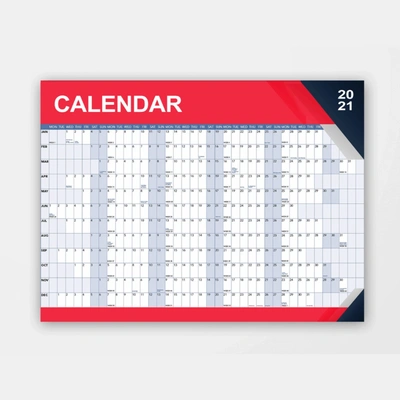 Custom Foldable Wall Planner