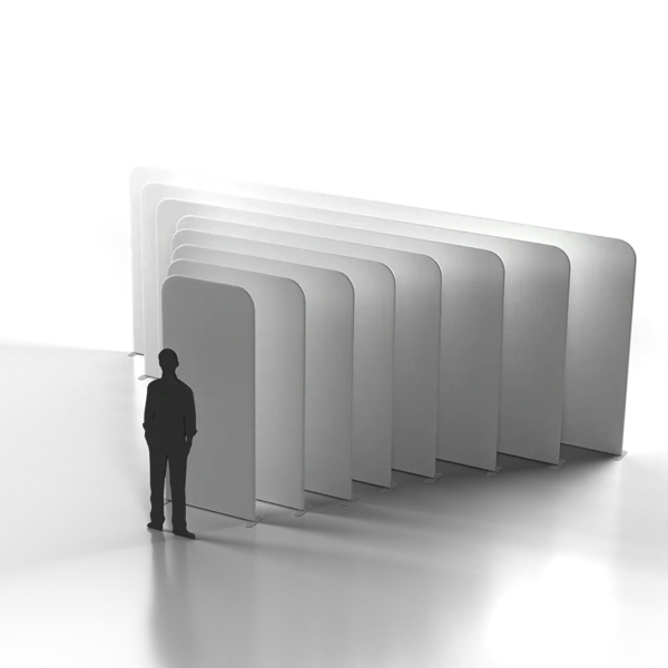 Stretch Fabric Walls - Straight Family