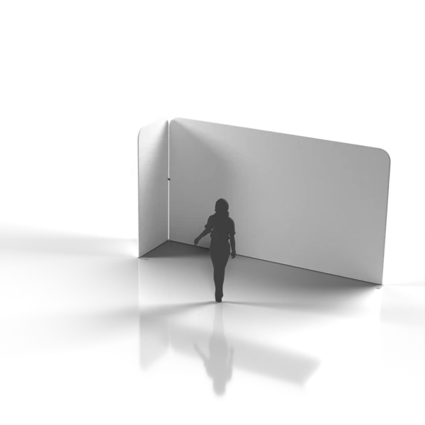 Fabric Exhibition Solution - 4m x 1m 2-Wall